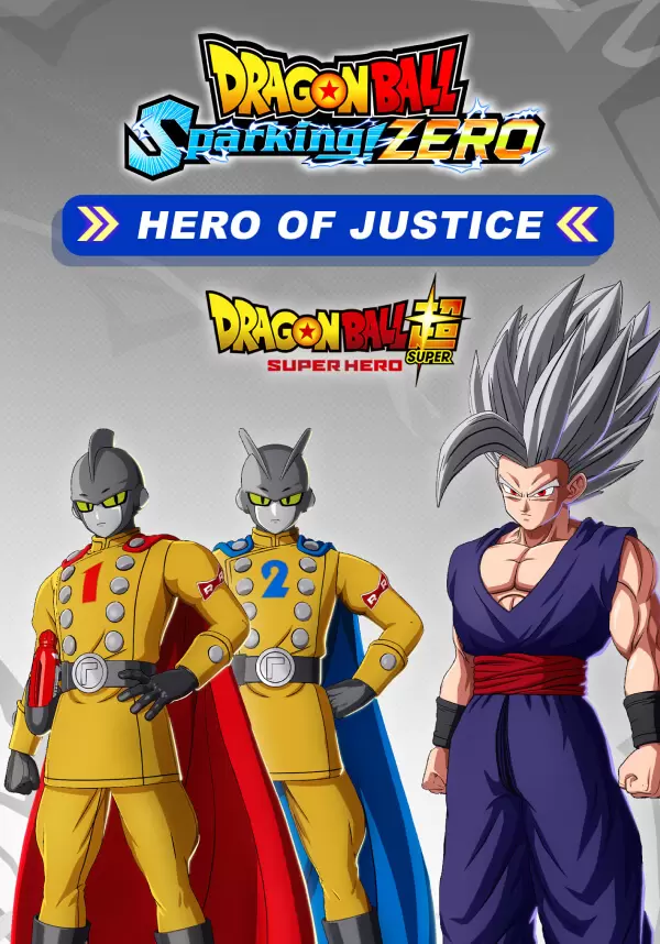 Игра DRAGON BALL: Sparking! ZERO HERO OF JUSTICE Pack (Steam; PC; Регион активации РФ+Страны СНГ)