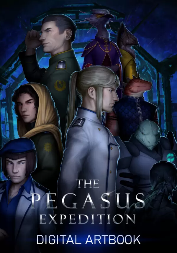 box.jpg-2241.webp Игра The Pegasus Expedition Digital Artbook (Steam; PC; Регион активации РФ+Страны СНГ)