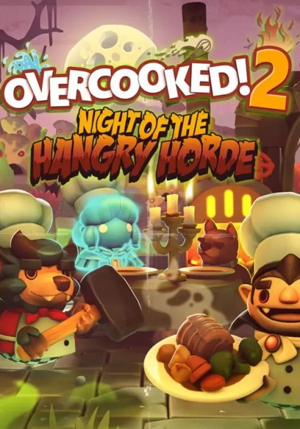 Игра Overcooked! 2 — Night of the Hangry Horde (Steam; PC; Регион активации РФ+Страны СНГ)