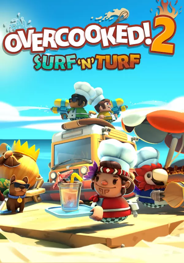 Игра Overcooked! 2 — Surf ‘n’ Turf (Steam; PC, Mac; Регион активации РФ+Страны СНГ)