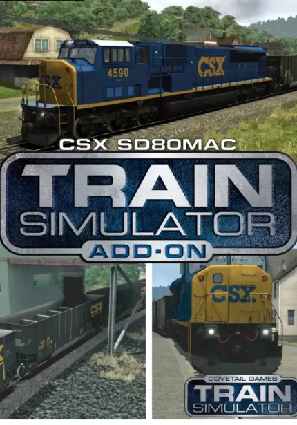 Игра Train Simulator: CSX SD80MAC Loco Add-On (Steam; PC; Регион активации РФ+Страны СНГ)