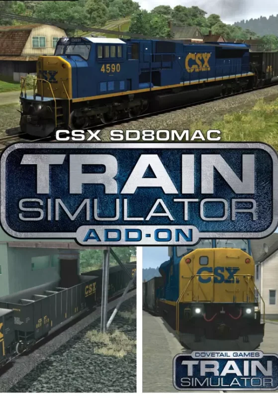 Игра Train Simulator: CSX SD80MAC Loco Add-On (Steam; PC; Регион активации РФ+Страны СНГ)