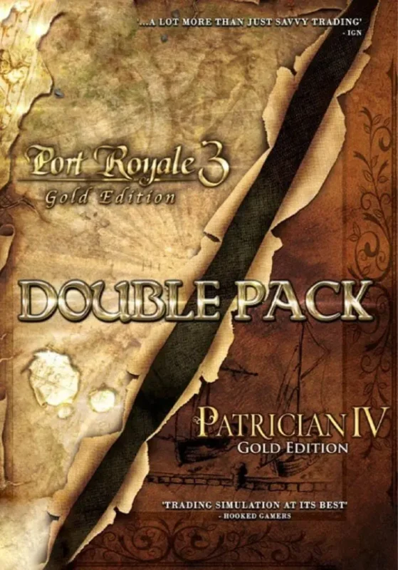 Игра Port Royale 3 Gold and Patrician IV Gold — Double Pack (Steam; PC; Регион активации РФ+Страны СНГ)
