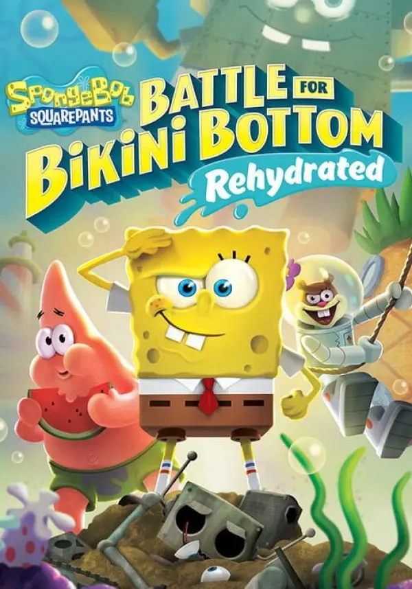 spongebob_squarepants_battle_for_bikini_bottom_rehydrated.jpg.webp Игра SpongeBob SquarePants: Battle for Bikini Bottom – Rehydrated (Steam; PC; Регион активации РФ+Страны СНГ)