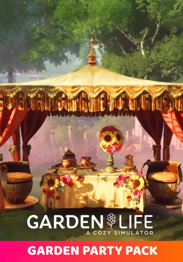 box.jpg-1299.webp Игра Garden Life: A Cozy Simulator — Garden Party Pack (Steam; PC; Регион активации Весь Мир)