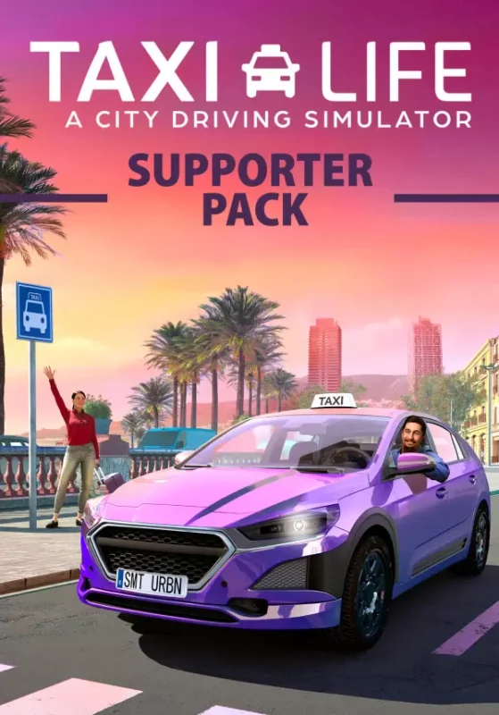 Игра Taxi Life: A City Driving Simulator – Supporter Pack (Steam; PC; Регион активации Весь Мир)