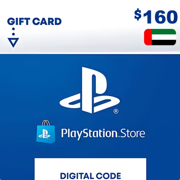 PlayStation Network Card PSN 160 USD (UAE) (PC)