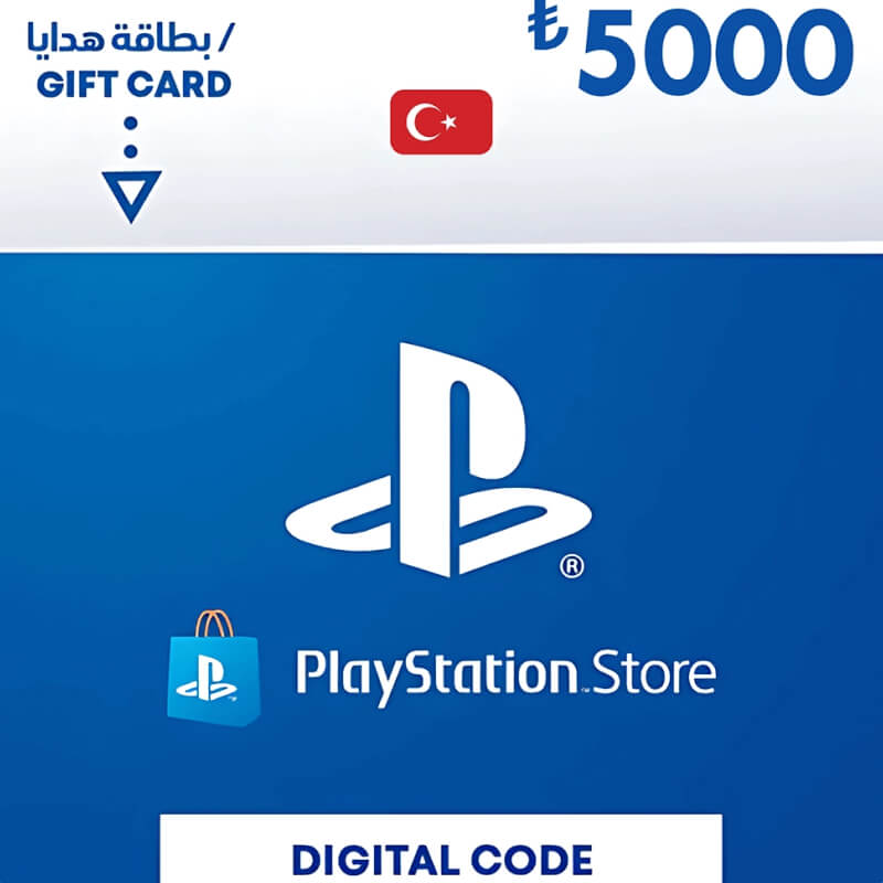 PlayStation Network Card PSN 5000 TRY (TR) (Playstation)
