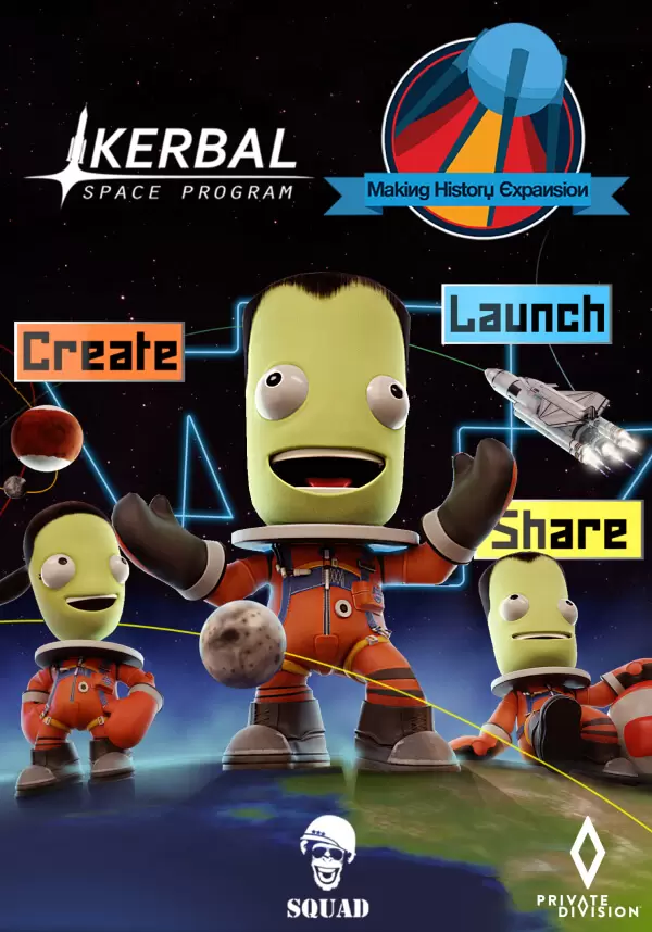 box.jpg-397.webp Игра Kerbal Space Program: Making History (Steam; PC; Регион активации РФ+Страны СНГ)