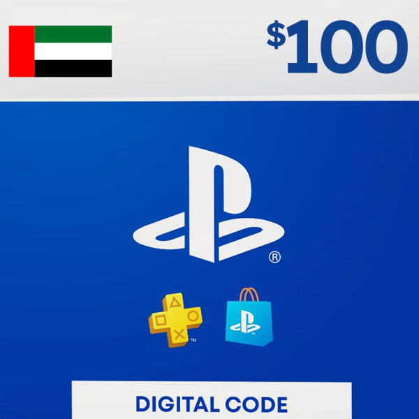 PlayStation Network Card PSN 100 USD (UAE) (PC)