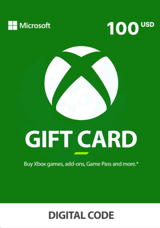 Xbox Live Gift Card 100 USD (US) (Xbox)