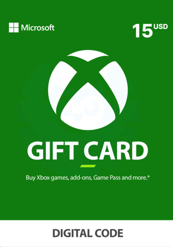 Xbox Live Gift Card 15 USD (US) (Xbox)