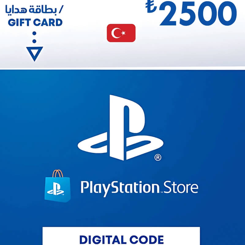 PlayStation Network Card PSN 2500 TRY (TR) (Playstation)