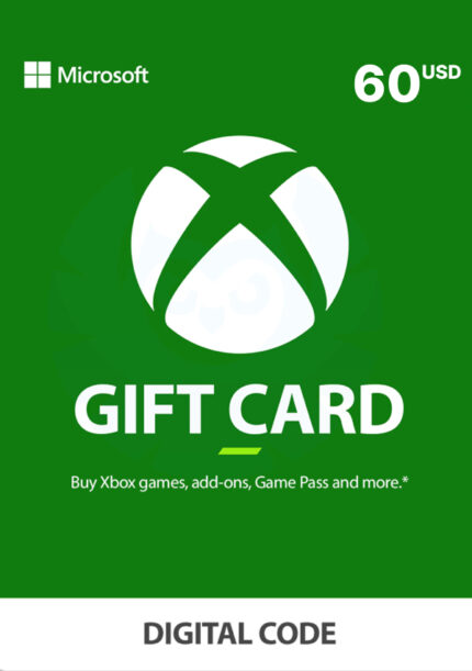Xbox Live Gift Card 60 USD (US) (Xbox)
