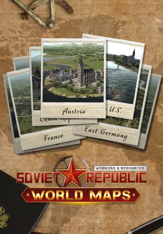 Игра Workers & Resources: Soviet Republic – World Maps (Steam; PC; Регион активации РФ+Страны СНГ)