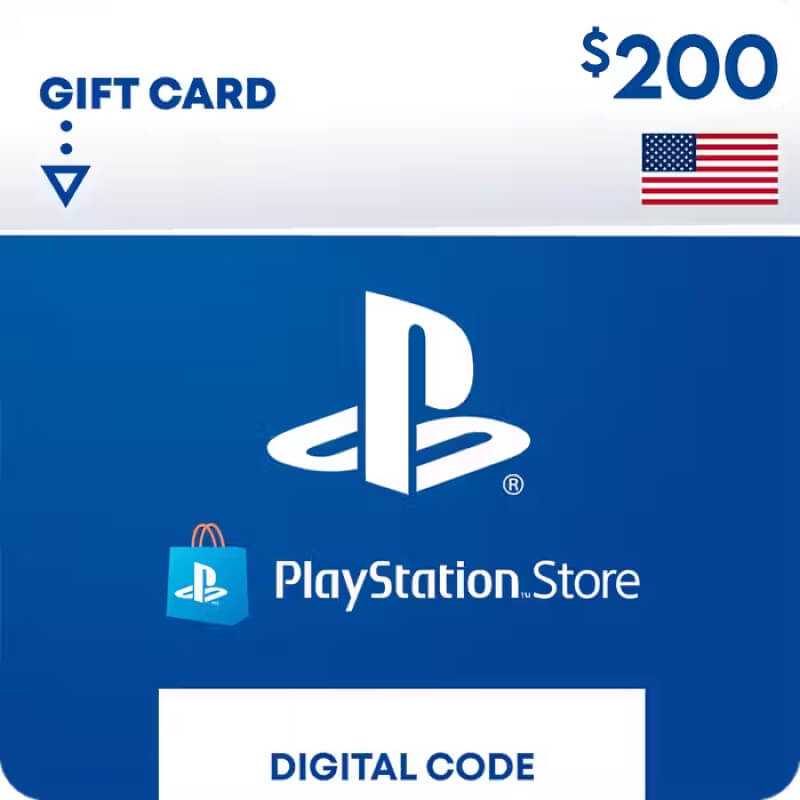 PlayStation Network Card PSN 200 USD (USA) (Playstation)
