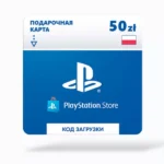 Карта оплаты Sony PlayStation: пополнение кошелька на 50 zl (Польша) (Playstation)