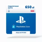 Карта оплаты Sony PlayStation: пополнение кошелька на 650 zl (Польша) (Playstation)